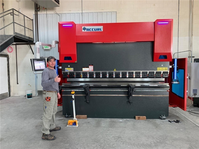 Brêc gwasg cnc ACCURL DA58T 4axis 2500mm