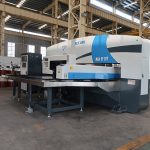 peiriant gorsaf cnc turret gorsaf weithio, peiriant cwnio CNC