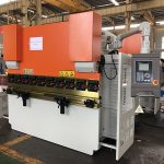 Braen wasg hydrolig CNC ar gyfer ffrâm drws (WC67Y-63TX2500)