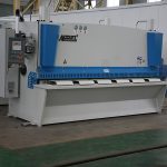 QC11Y peiriant cneifio hydrolig, peiriant cneifio dur cnc, peiriant cneifio dalen fetel