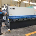 peiriant cneifio plât haearn hydrolig, peiriant cneifio dalennau NC